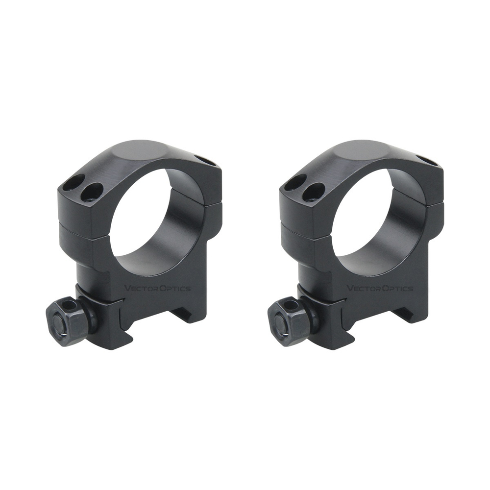 Кольца Vector Optics, D30мм, низкие, H25.4мм, weaver, на винтах (SCTM-22)