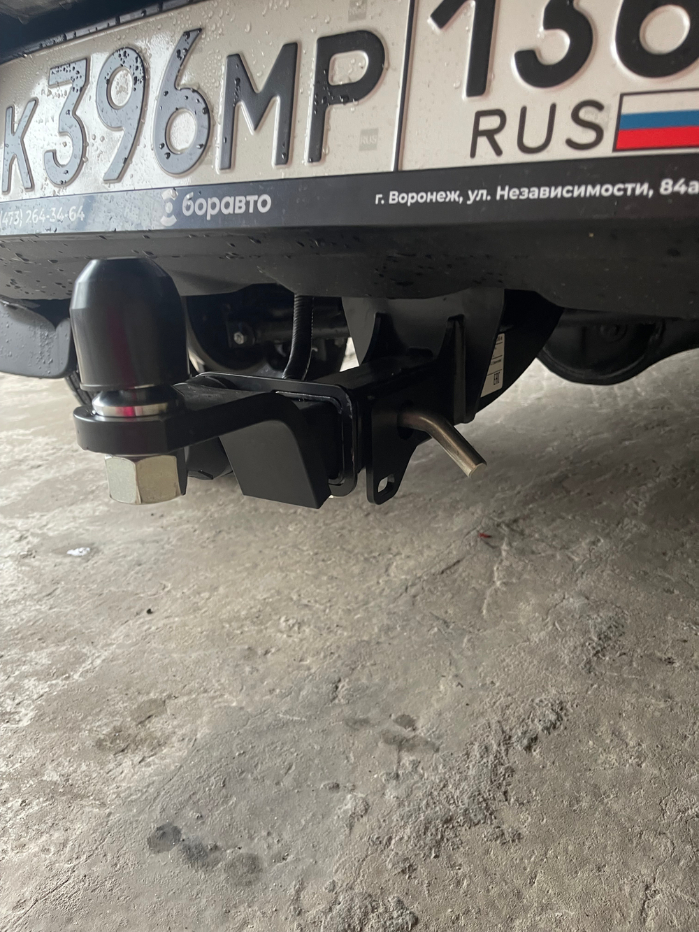 ТСУ для Chevrolet Niva, 2002-2020/Lada Niva, 2020-2021/Lada Niva Travel, 2021-, шар Е, 1200/75 кг. F.6016.004