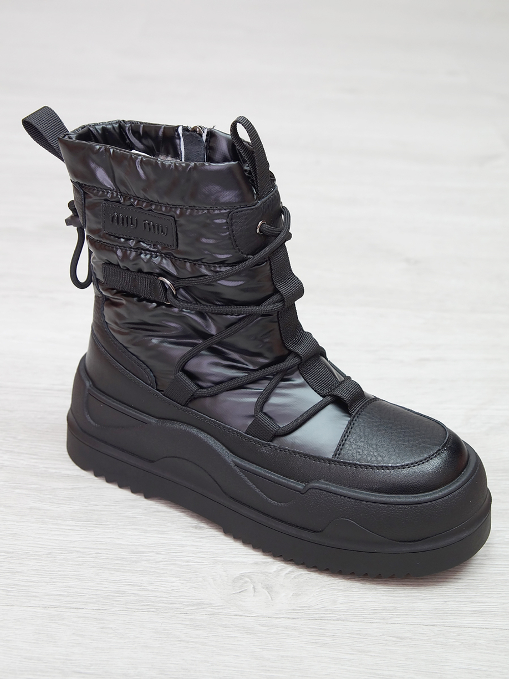 Ботинки женские зимние MIU-MIU A9104-1M