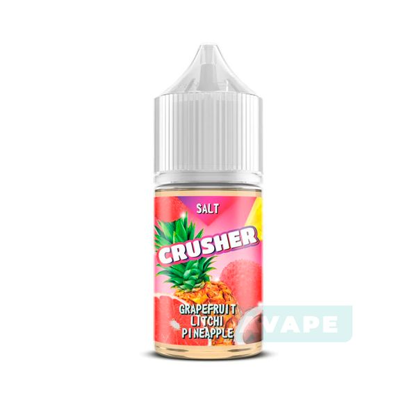 Купить Жидкость Crusher Salt - Grapefruit Litchi Pineapple 30 мл