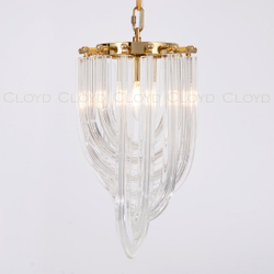 Подвесной светильник Cloyd MEBIUS-A P1 / Ø20 см - золото (арт.10923)