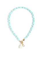 Колье "Blue plane" Gold