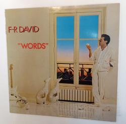 Винтажная виниловая пластинка LP F.R. David Words (Japan 1983) (No Obi)
