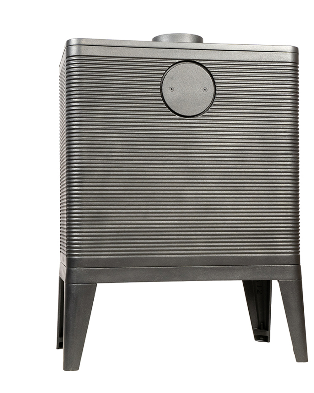 Чугунная отопительная печь Fireway SOLO II стекло шелкография