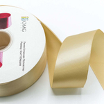 Лента Атласная 5см х 110м Полиэстер класс А (Бежевый)