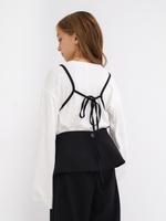 Топ школьный, черный