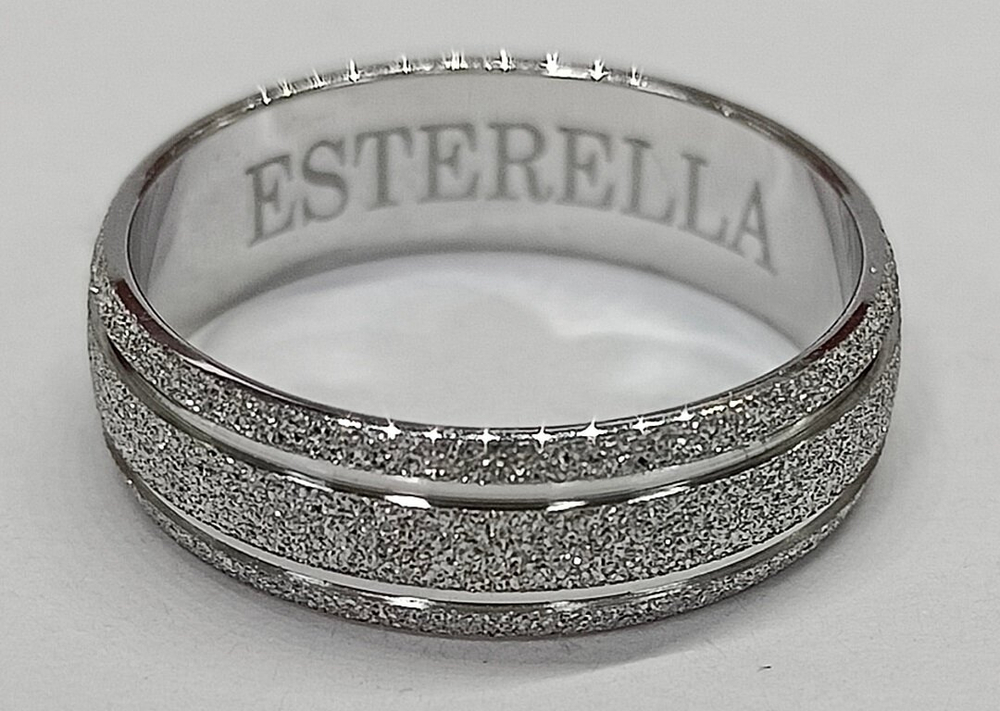 Обручальное кольцо "Эстерелла" из серебра 925-й пробы