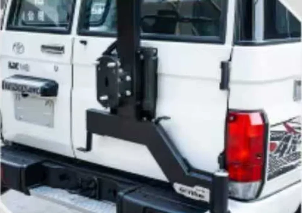 Фаркоп и кронштейн запаски для Toyota Land cruiser LC76 2014-2024+ Тойота запаска