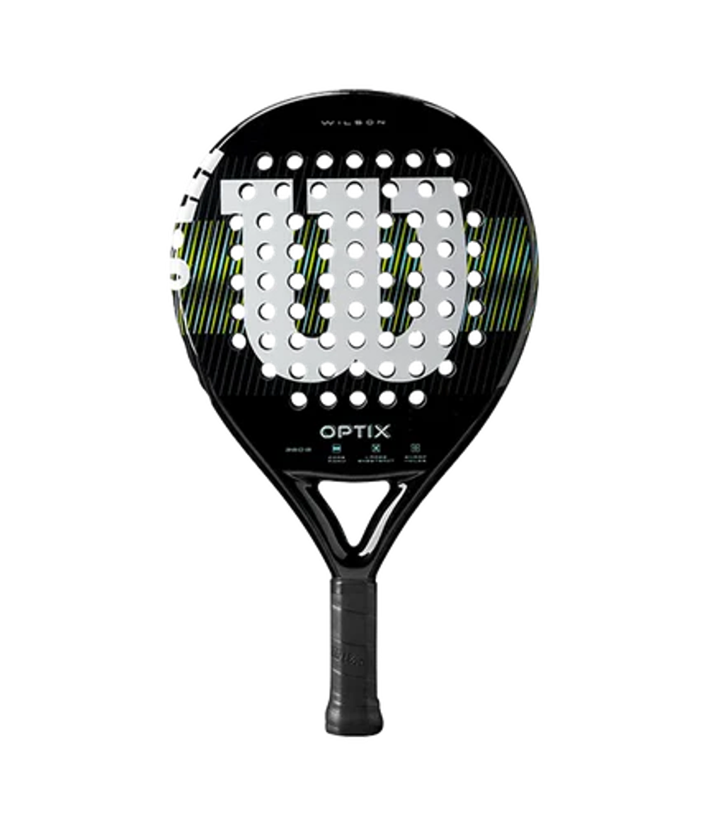 Ракетка для падел Wilson Optix V1 чёрная 2025