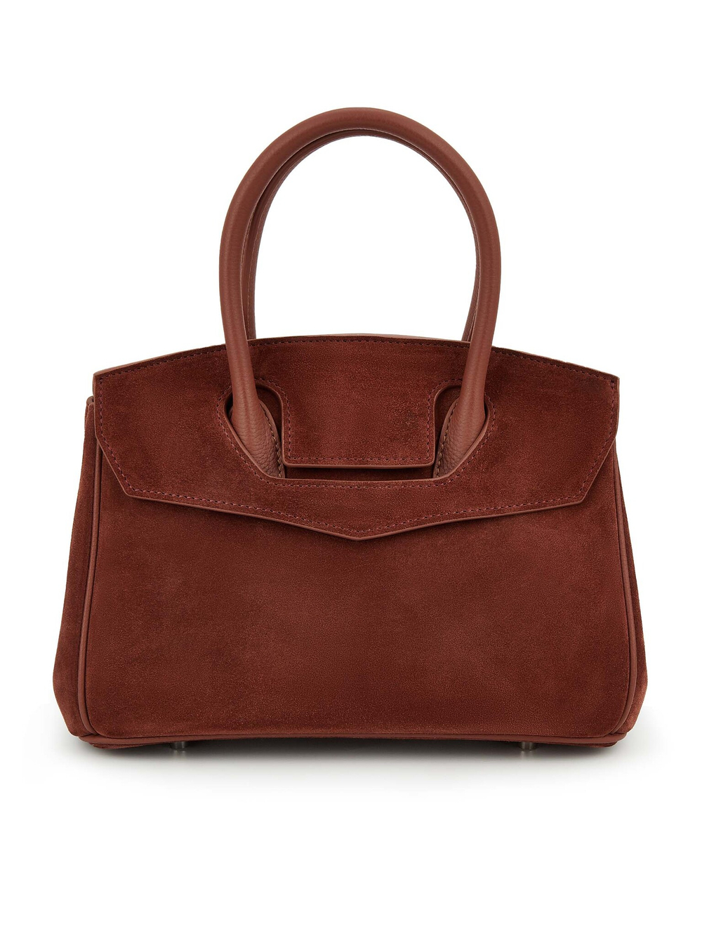 Сумка JECKY S замша терракотового цвета