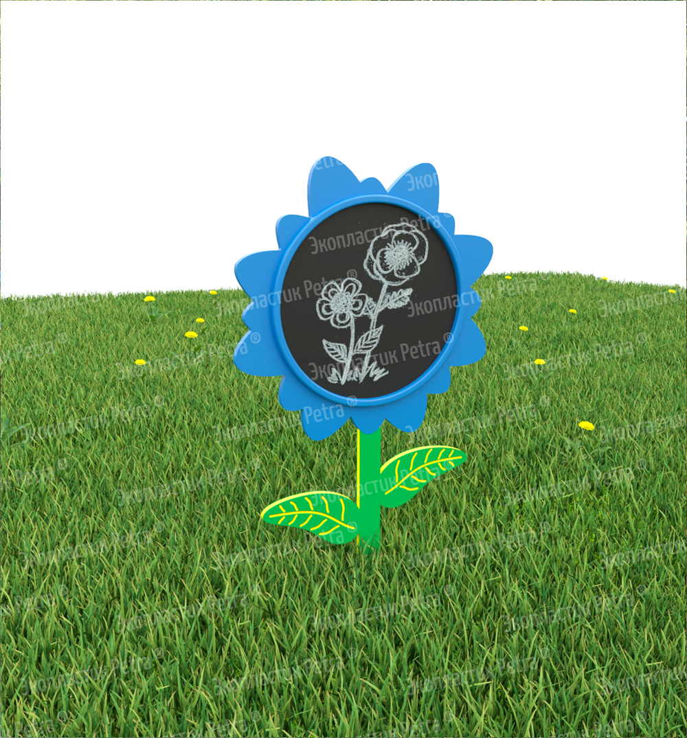 Уличный МАФ для конспектирования Цветочки