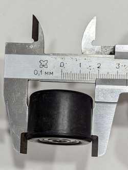 Ролик натяжителя приводной цепи в сборе для мотоцикла эндуро, питбайка d-8мм