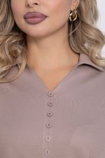 Блуза Монокини (капучино) Б12358-18 LT Collection