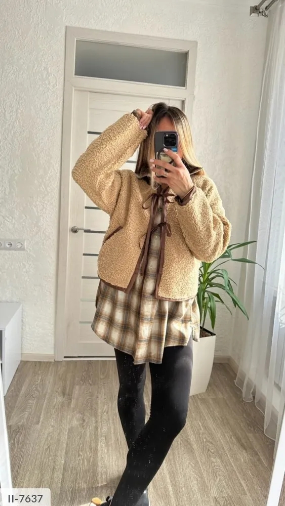 Пальто IF-7052 Фабрика Моды