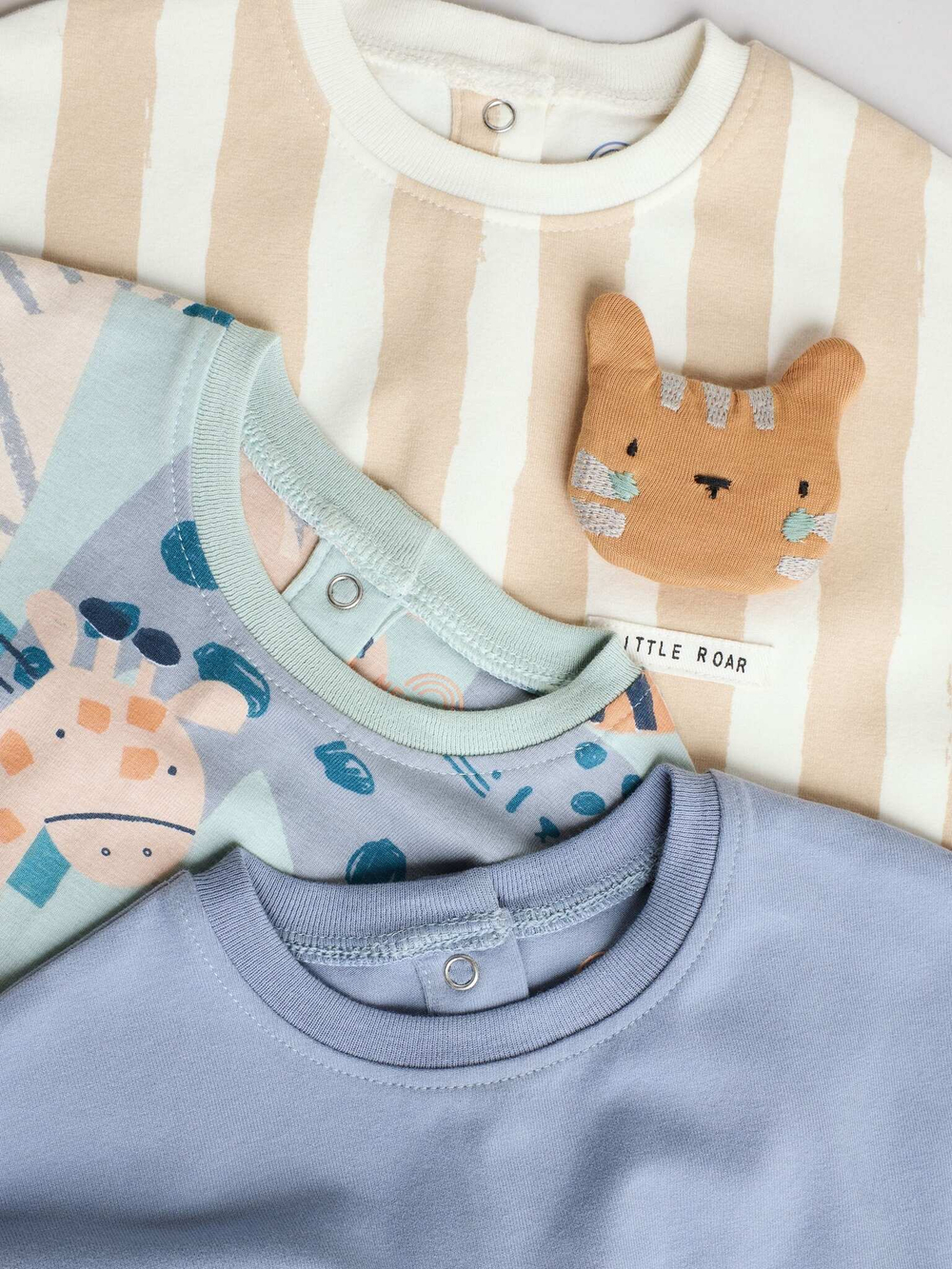 Песочник для малышей Next E52-197, 3 шт., Бежевый, Голубой