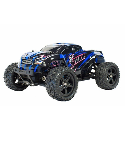 Радиоуправляемый монстр Remo Hobby SMAX Brushless (синий) 4WD 2.4G 1/16 RTR
