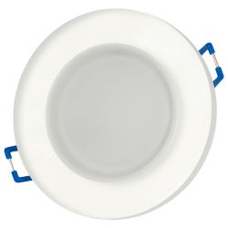 Светильник встраиваемый декоративный ЭРА DK103 WH под лампу MR16 GU5.3 белый