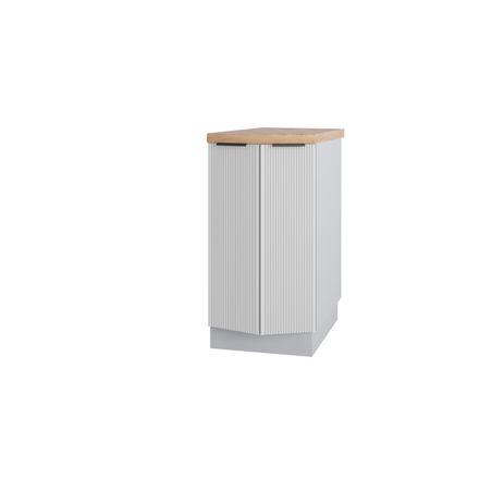 Кухня Модуль СТ 400 Мелисса Белый Скин