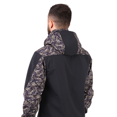 Костюм Aquatic К-25ТС цвет Тёмно-Синий/Камуфляж Soft-Shell 10/10 -