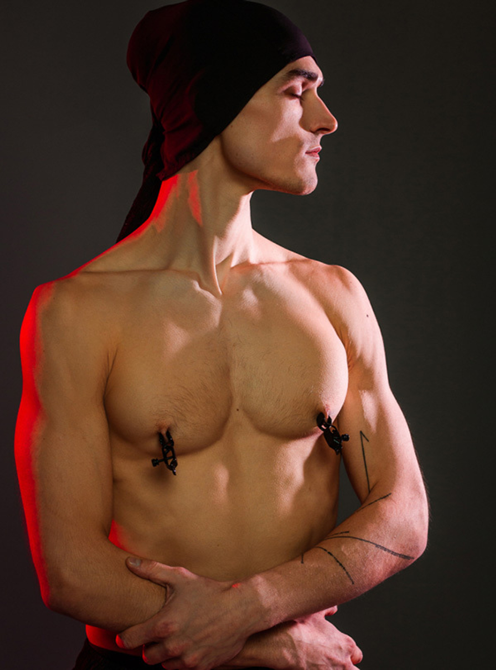 Стильные черные металлические зажимы на соски Lola Games Party Hard Craze 1132-01lola