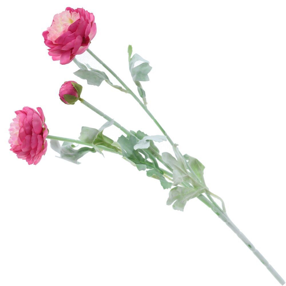 GAEM Цветок искусственный "Ранункулюс", L10 W10 H49 см