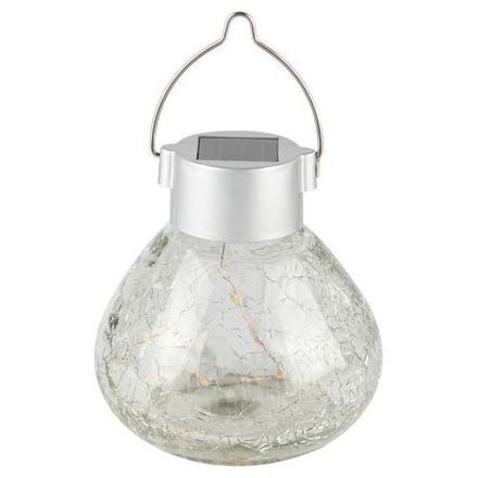 Светильник уличный ERASF23-26 Лампочка бел. на солнечной батарее 11.2х11.2х11.4см 1LED ЭРА Б0062373