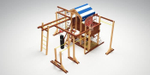 Деревянная детская площадка Савушка "4 сезона" - семейная