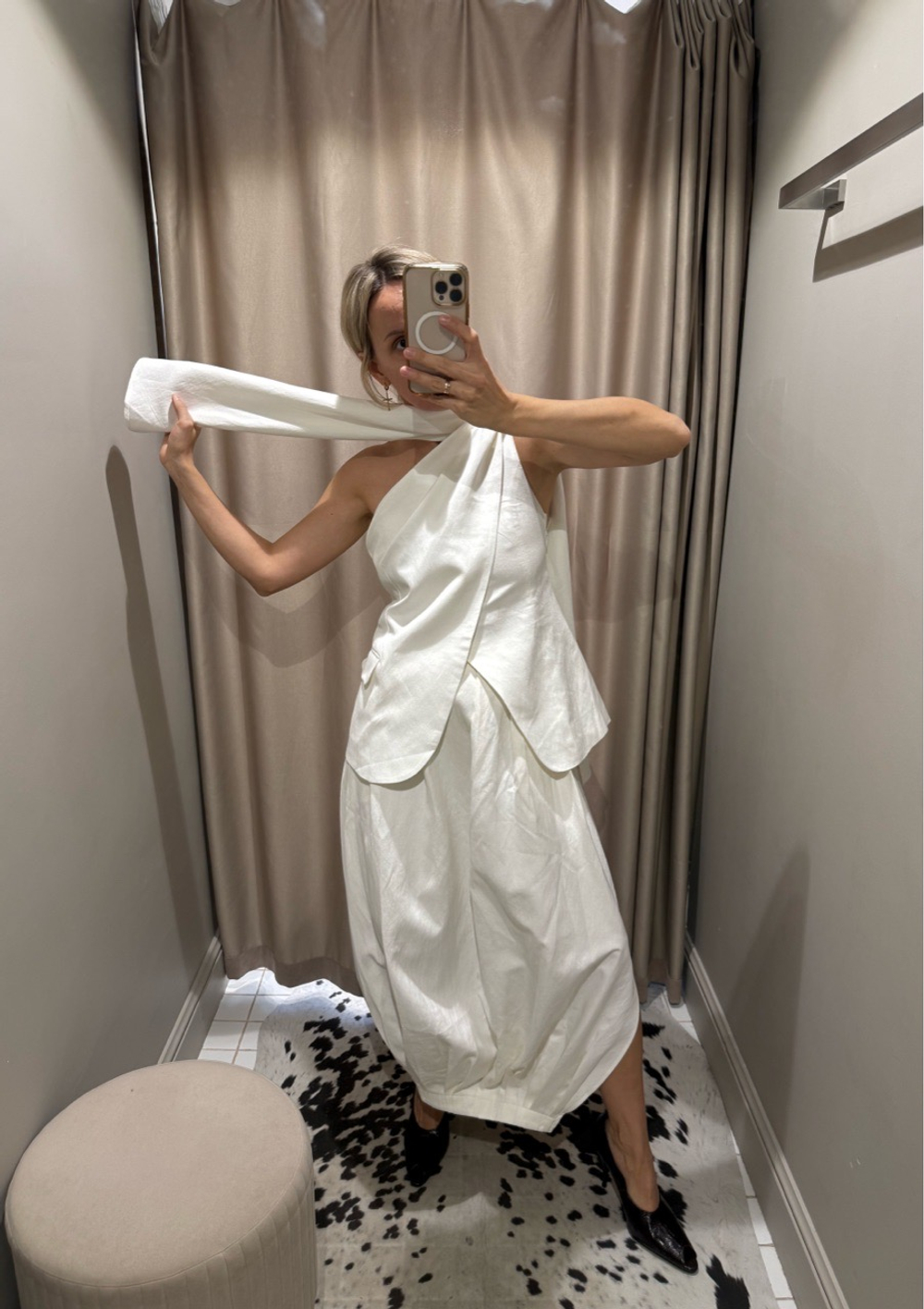 Жилет с палантином MEDEA
