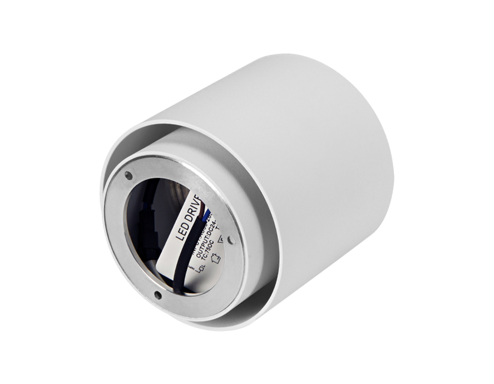 Накладной светодиодный точечный светильник TN261 WH/S белый/песок LED 4200K 10W D100*100