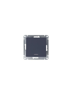 Выключатель 1-кл. СП AtlasDesign 10А IP20 (сх. 1а) 10AX с подсветкой механизм грифель SE ATN000713