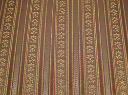 Жаккард Парадиз полоса махагон