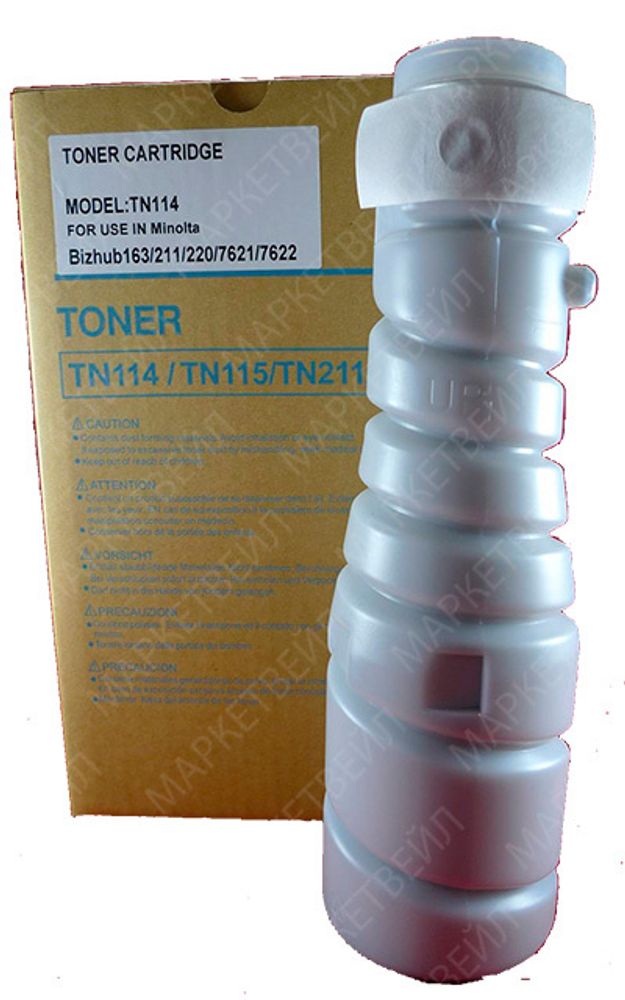 Тонер-картридж ELP, аналог Konica-Minolta TN-114 для Di152/183/211/1611/2011/bizhub 162/163/210/211 type 106B
