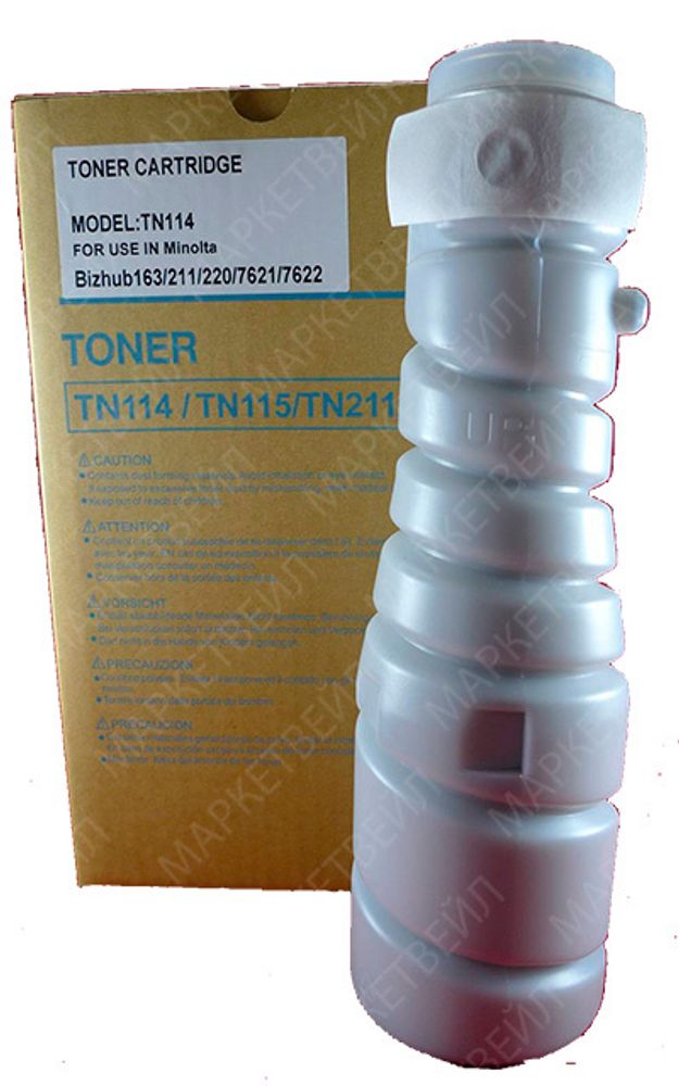 Тонер для Konica-Minolta Di152/183/211/1611/2011/bizhub 162/163/210/211 type 106B/TN-114 (ELP)