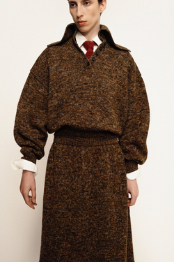 Джемпер из Шерсти 25.NP.3.CLO.04.40, коричневый