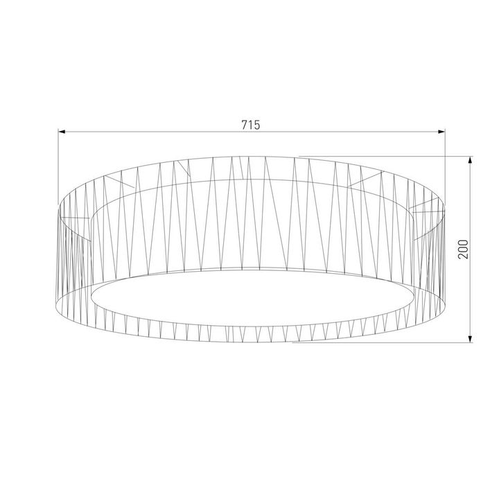 Потолочный светильник TK Lighting 1658 Harmony Black