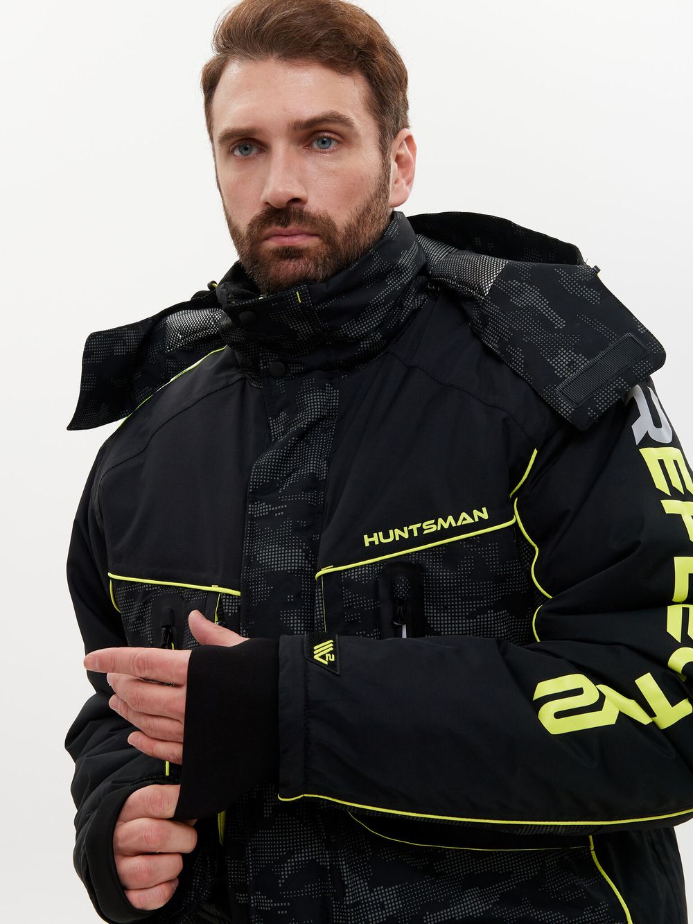 Костюм зимний Siberia Reflect V2 ткань Breathable Reflex Membrane цвет Черный