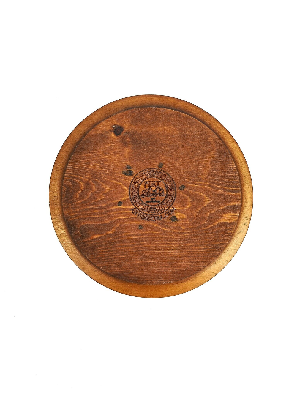 Доска подставка под пиццу деревянная