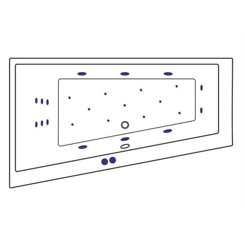 Акриловая ванна Excellent Sfera L Ultra 170x100 WAEX.SFL17.ULTRA