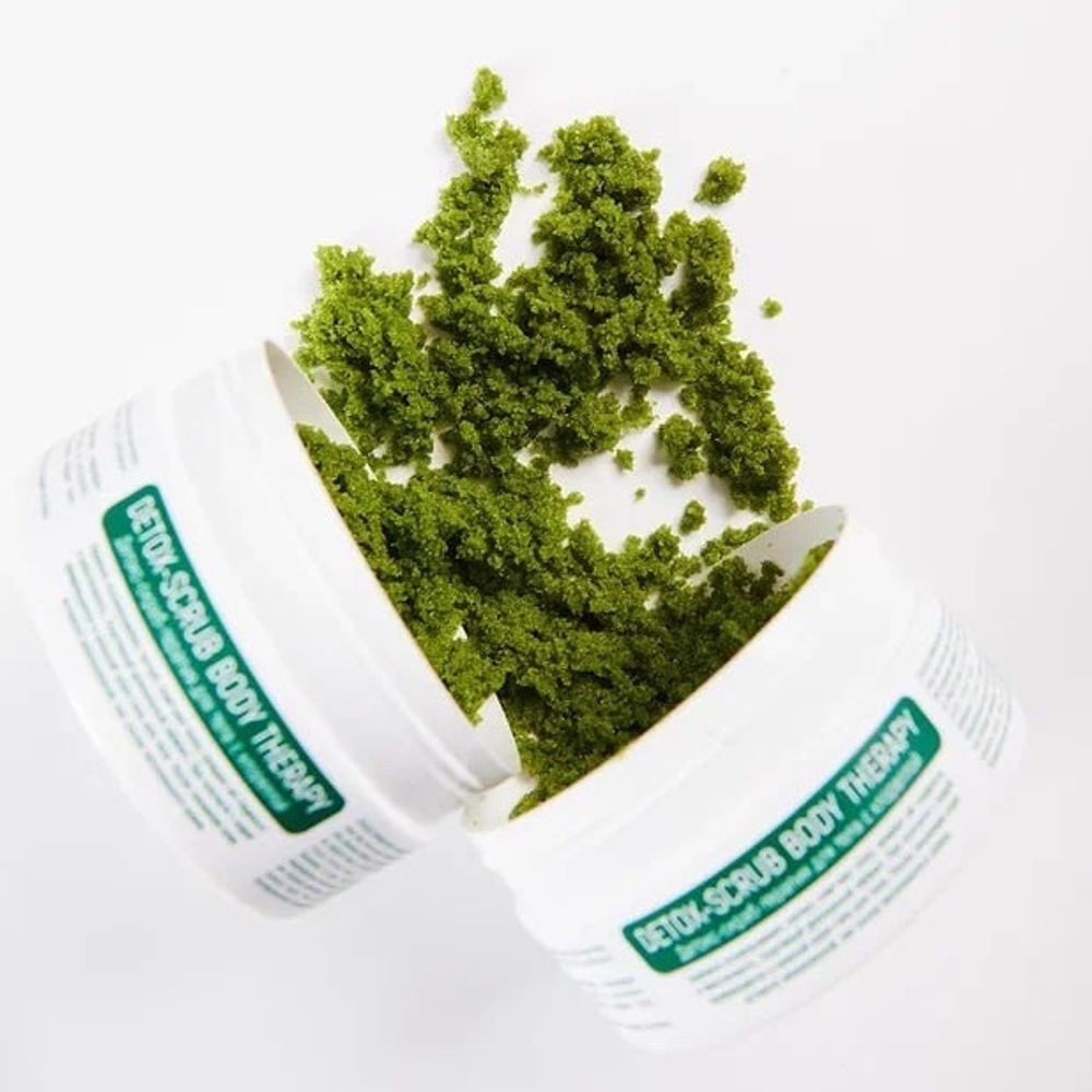 Детокс-скраб-терапия для тела с хлореллой, 300 гр (Alga Spa)