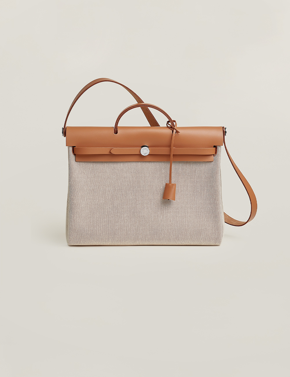 Сумка Hermes Herbag Messenger 39 "écru / beige"