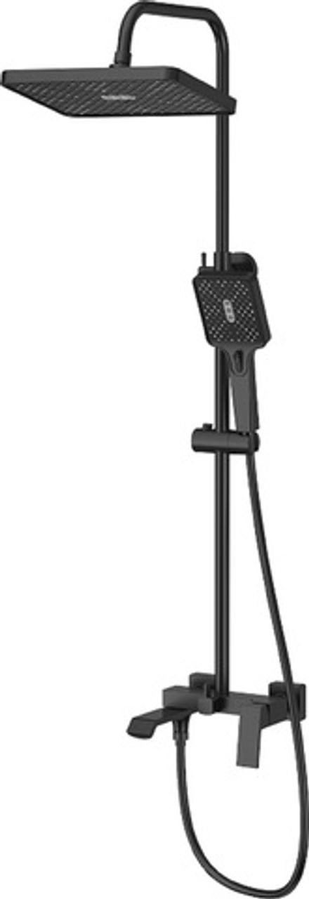 Стойка душевая со смесителем HAIBA HB24575-7 черный