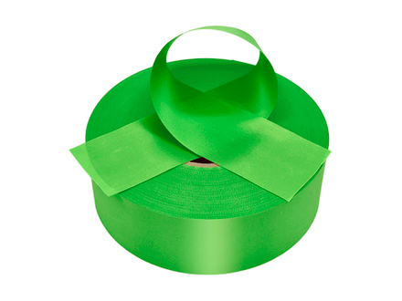 Лента плиссированная для наградных розеток. 093 сочная-зеленая