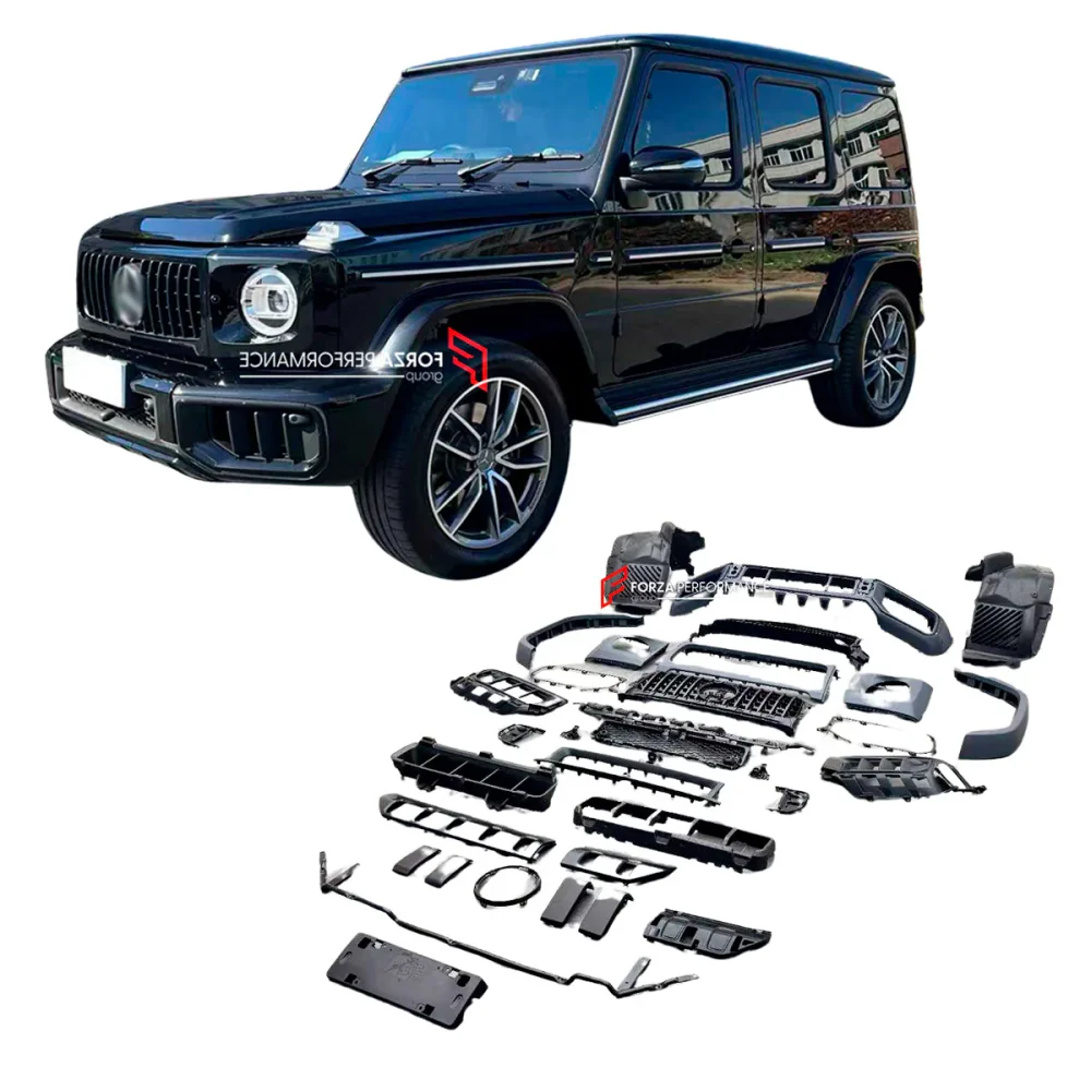 Обвес переделка для Mercedes-Benz G-Class W465 2024+ в G63 W465 AMG 2025 Мерседес Гелик гелентваген