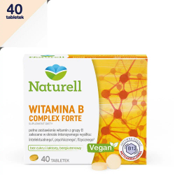 Диетическая добавка Naturell Vitamin B Complex Forte, 40 таблеток