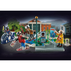 Playmobil - Powrót do przyszłości - Back to the Future II Погоня на скейтборде 70634