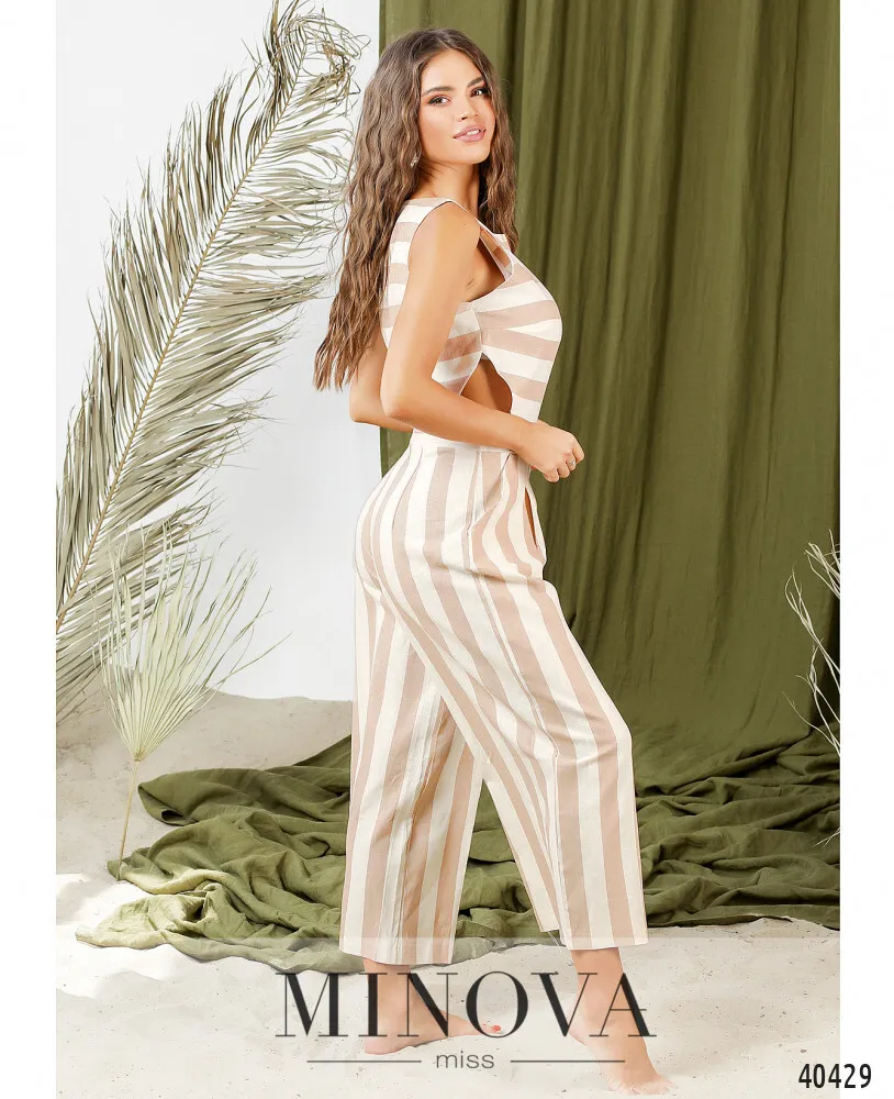 Комбинезон 1079-Бежевый Minova