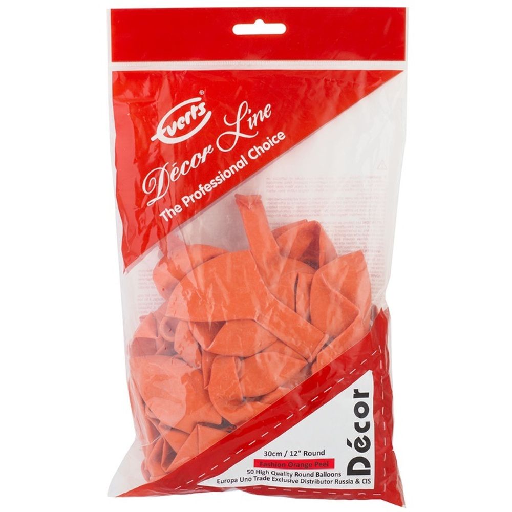 Шар (12"/30 см) Пастель Фэшн Orange Peel 230,50 шт.