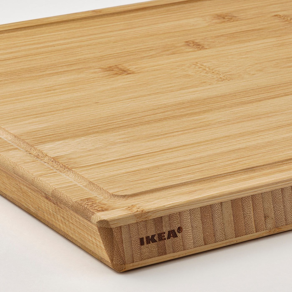 IKEA APTITLIG  (ИКЕА АПТИТЛИГ)  -  Мясной блок, бамбук, 45x36 см