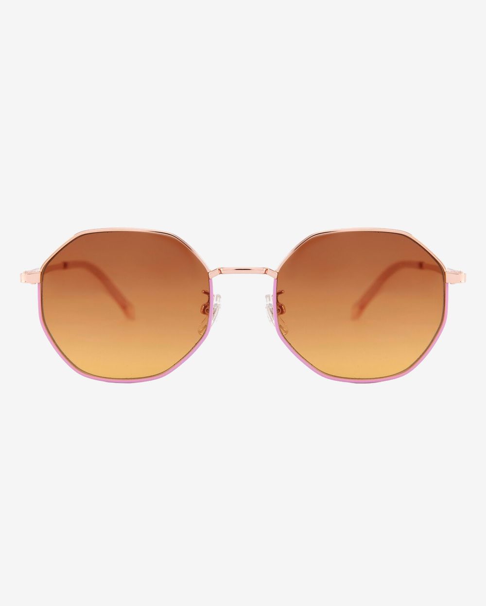 Очки солнцезащитные Spunky Ring Dong 2 Gold-Pink. gradient brown