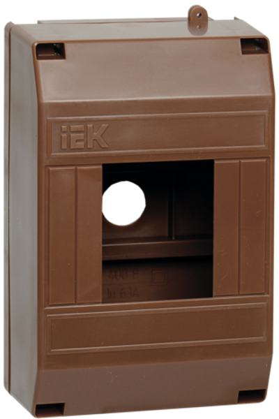 KREPTA 3 Корпус пластиковый КМПн 1/4 IP20 дуб IEK